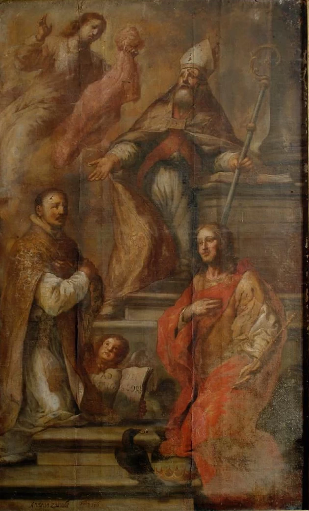 Gesù Cristo in gloria e santi